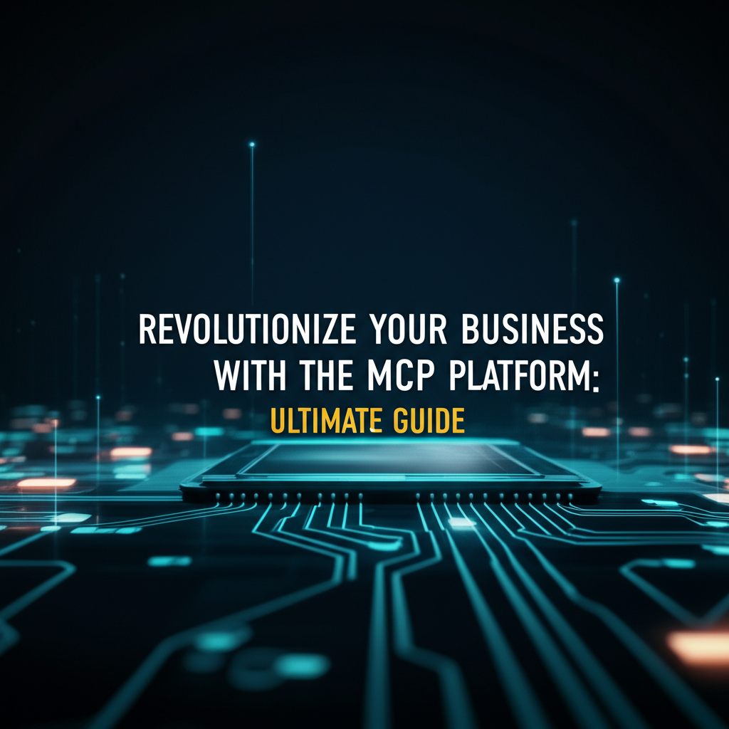 Revolutionize Your Business with the MCP Platform: Ultimate Guide