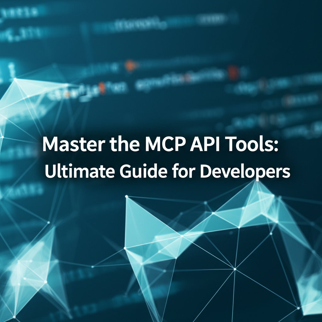 Master the MCP API Tools: Ultimate Guide for Developers