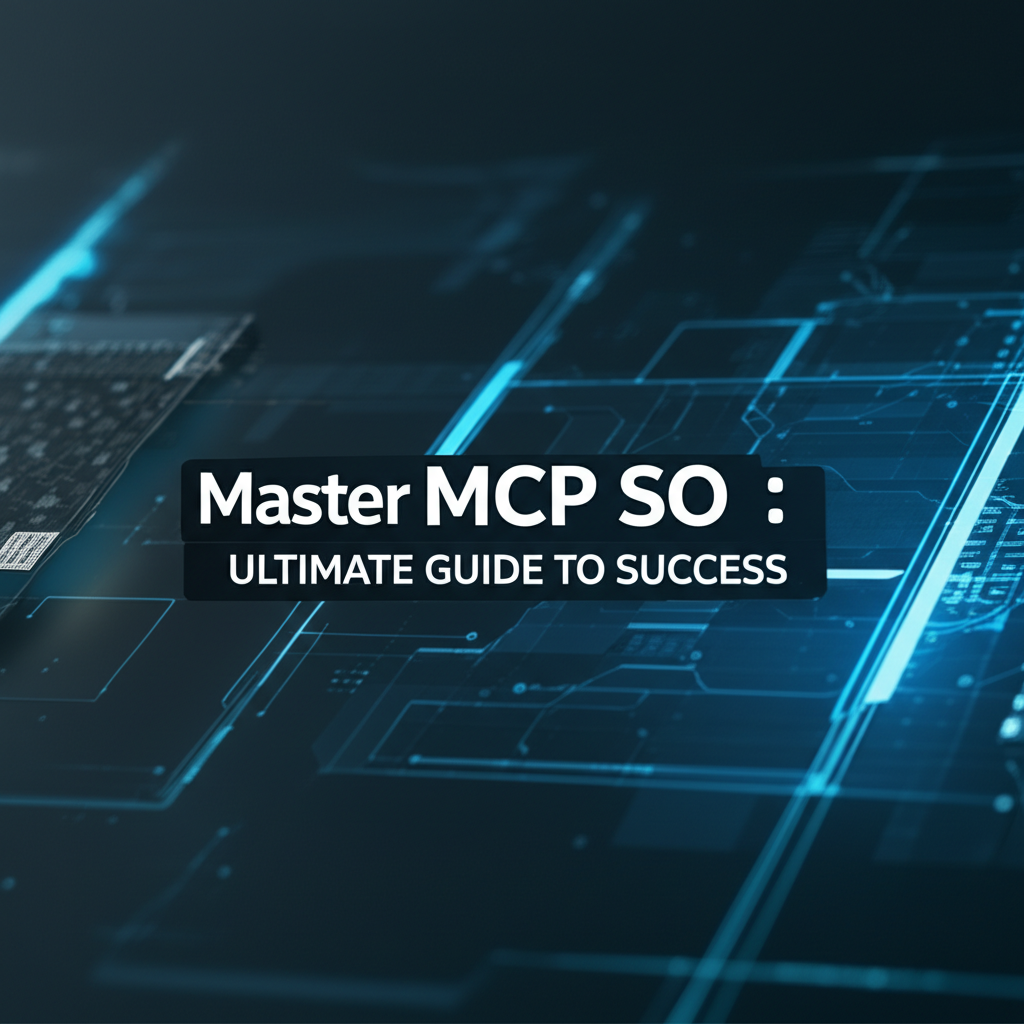 Master the MCP SO: Ultimate Guide to Success