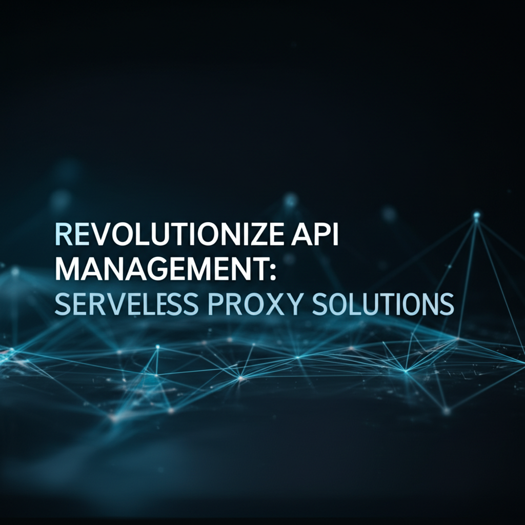 Revolutionize API Management: Mastering Serverless Proxy Solutions