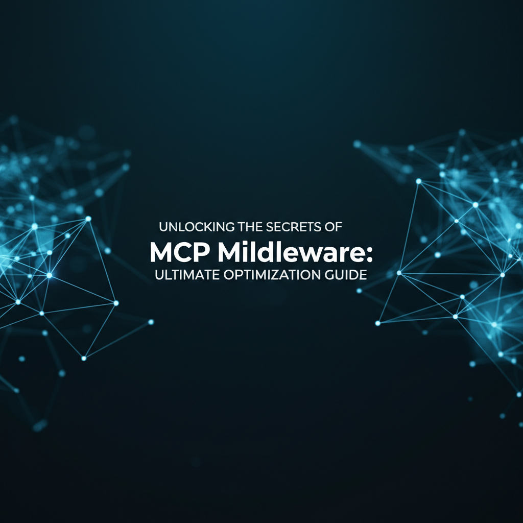 Unlocking the Secrets of MCP Middleware: Ultimate Optimization Guide