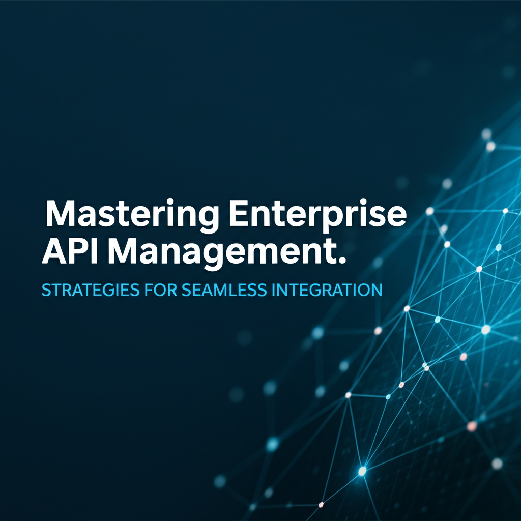 Mastering Enterprise API Management: Strategies for Seamless Integration