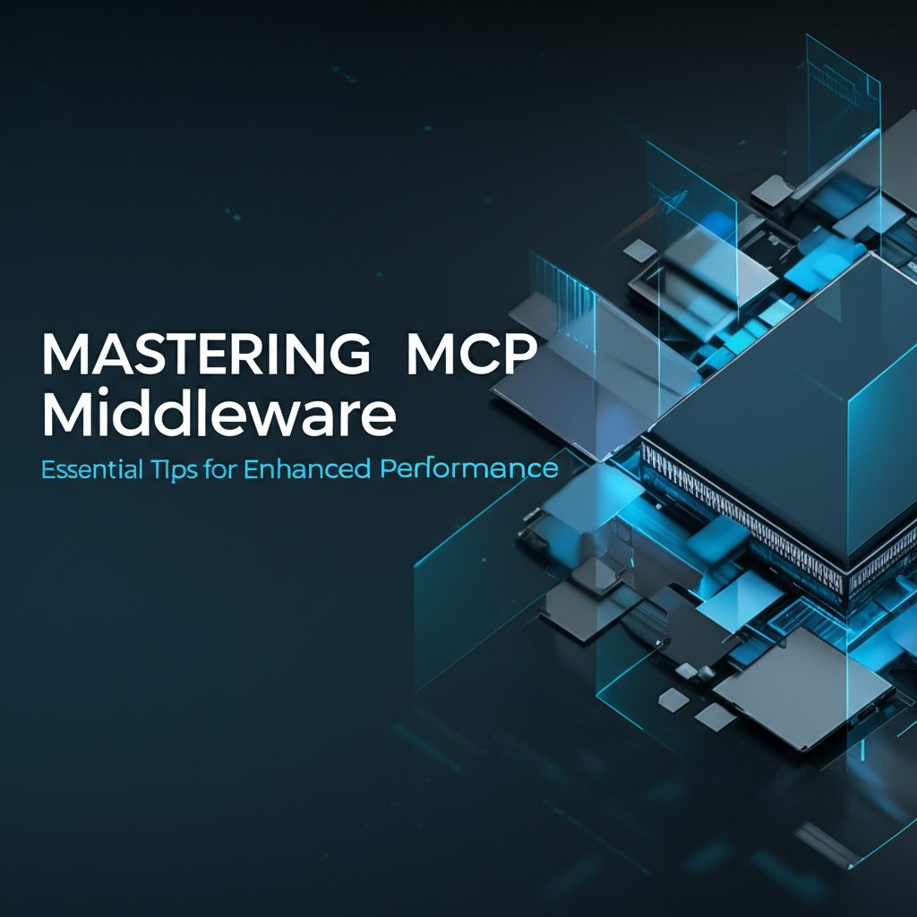 Mastering MCP Middleware: Essential Tips for Enhanced Performance