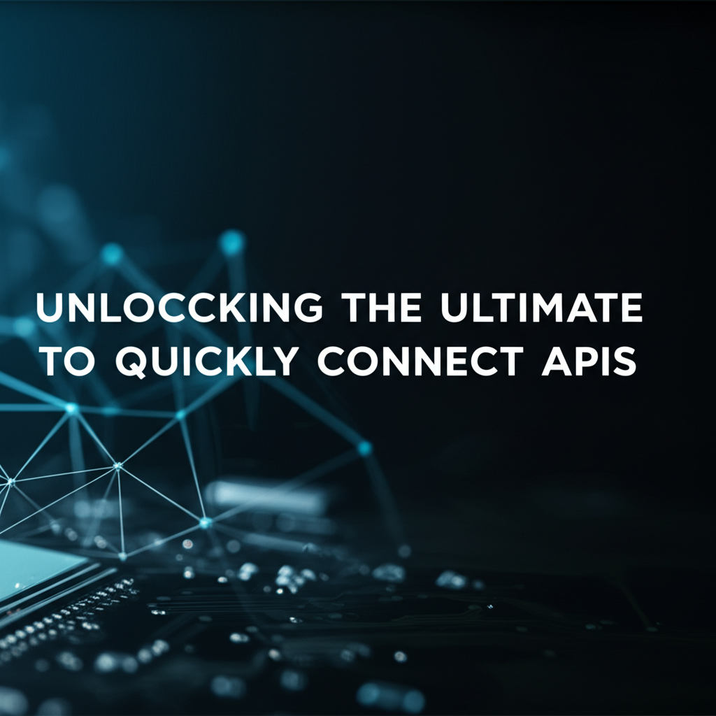 Unlocking the Ultimate Guide to Quickly Connect APIs