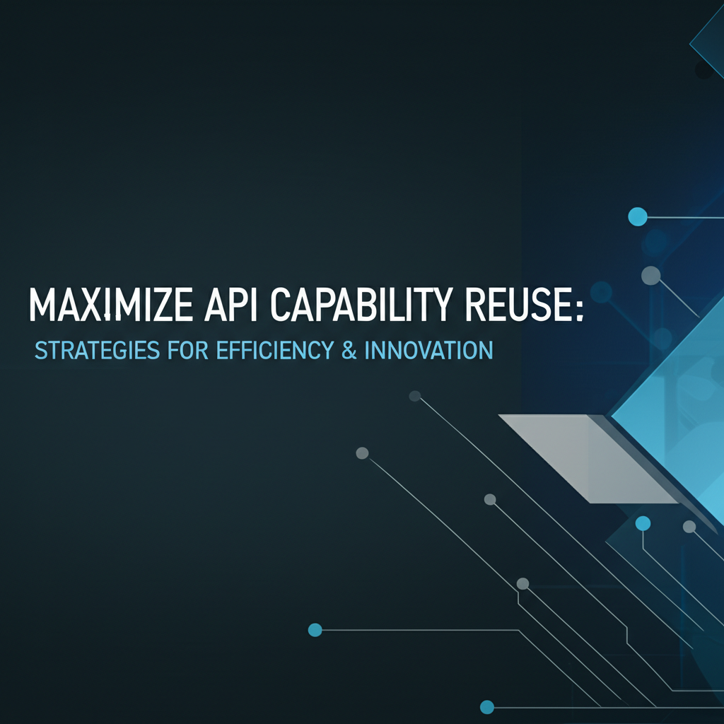 Maximize API Capability Reuse: Strategies for Efficiency & Innovation