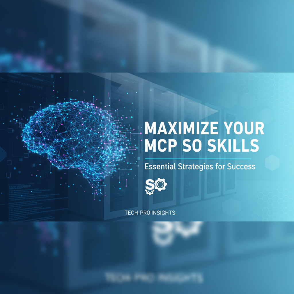 Maximize Your MCP SO Skills: Essential Strategies for Success