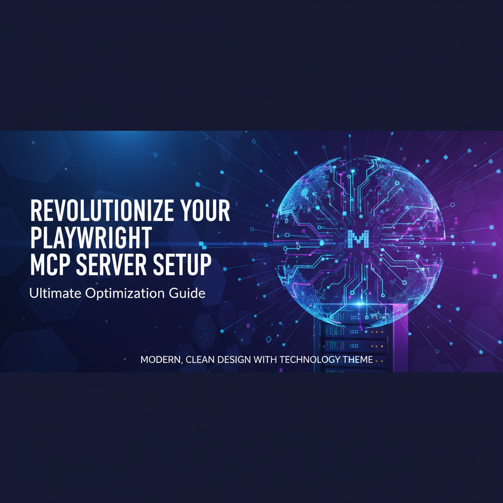 Revolutionize Your Playwright MCP Server Setup: Ultimate Optimization Guide