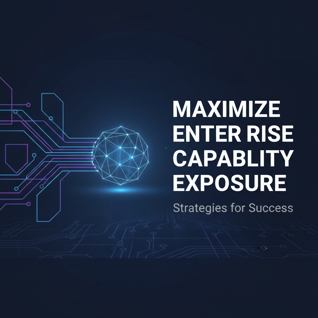 Maximize Enterprise Capability Exposure: Strategies for Success