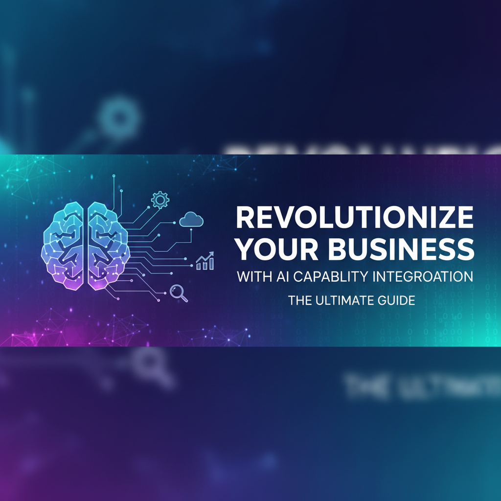 Revolutionize Your Business with AI Capability Integration: The Ultimate Guide