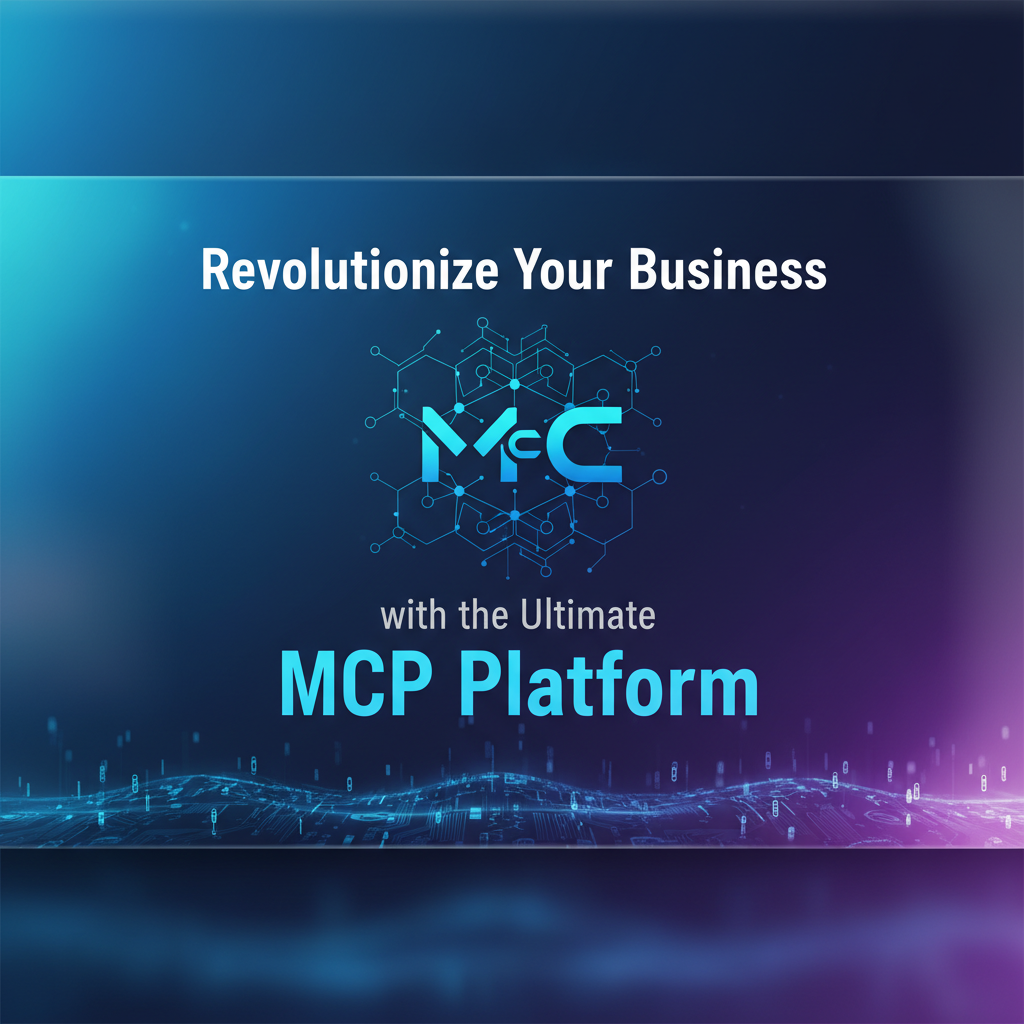 Revolutionize Your Business with the Ultimate MCP Platform