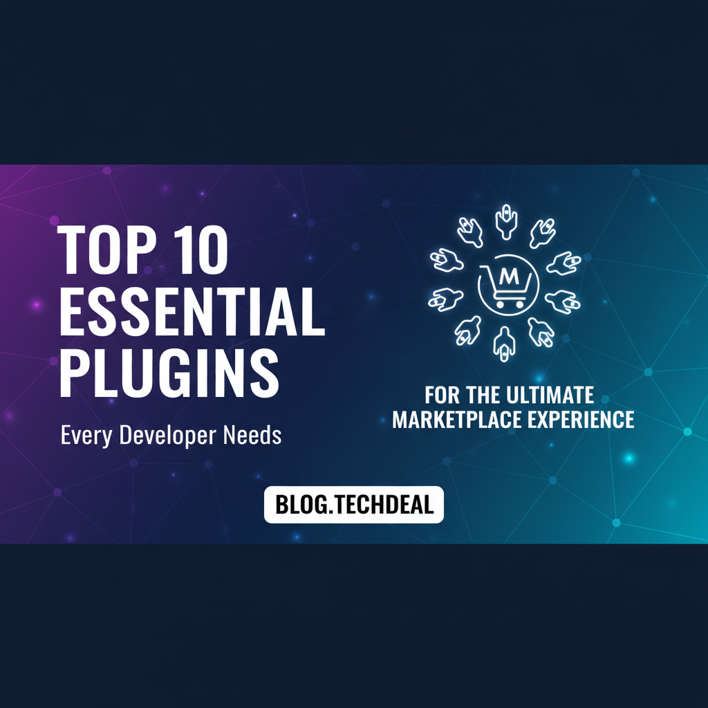 Top 10 Plugins Every Developer Needs for the Ultimate Marketplace Experience