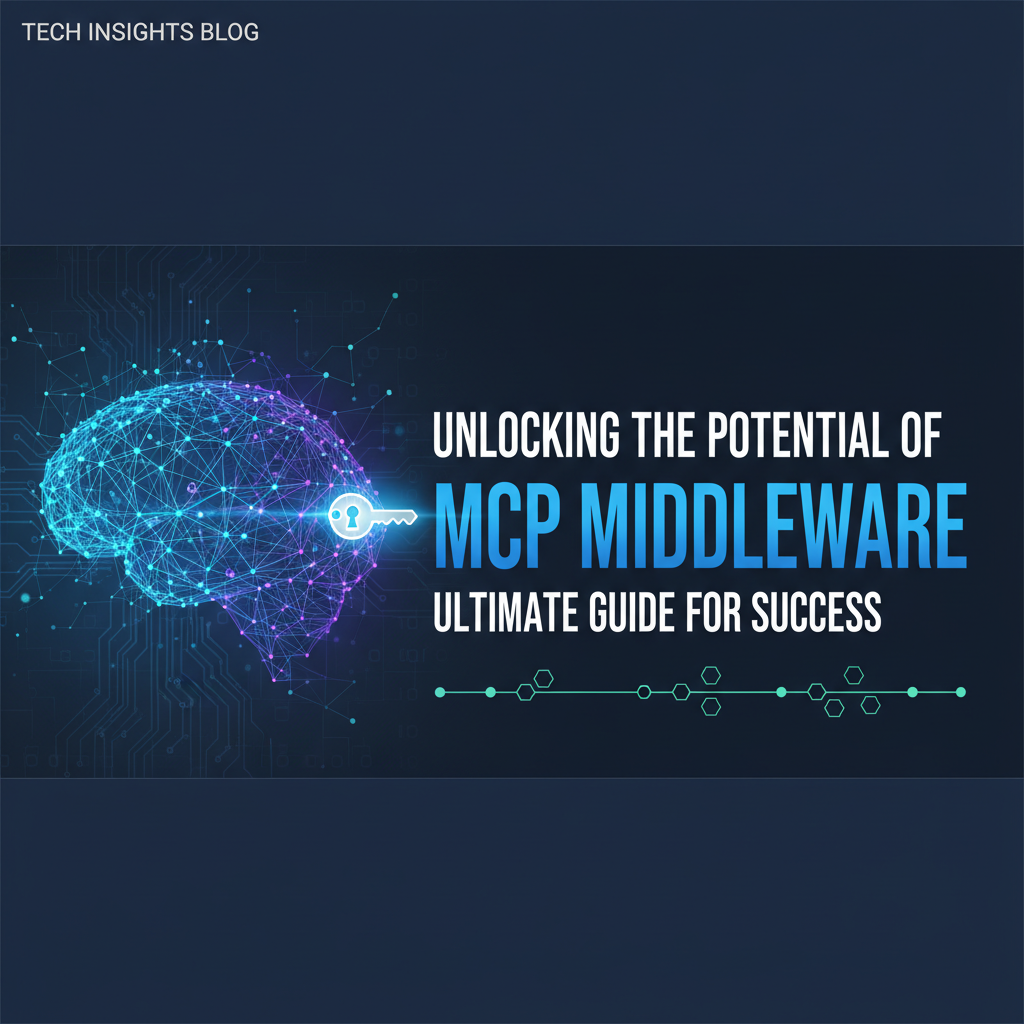 Unlocking the Potential of MCP Middleware: Ultimate Guide for Success