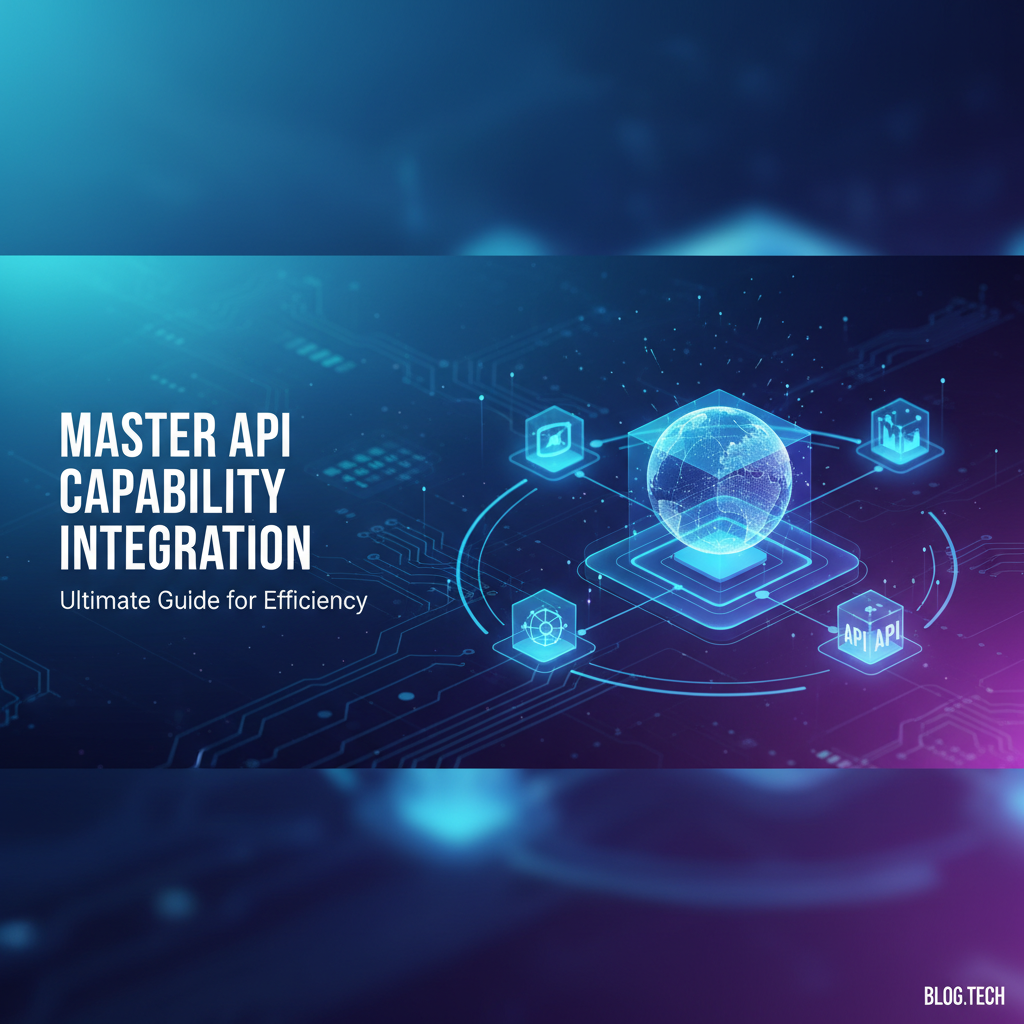 Master API Capability Integration: Ultimate Guide for Efficiency