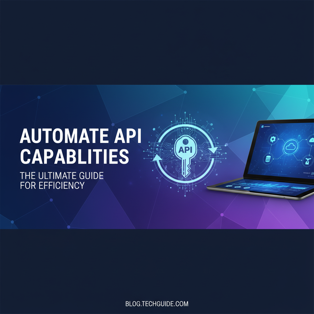 Automate API Capabilities: The Ultimate Guide for Efficiency