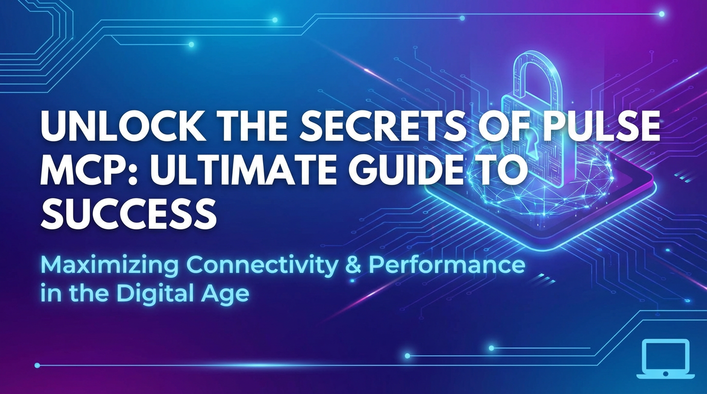 Unlock the Secrets of Pulse MCP: Ultimate Guide to Success