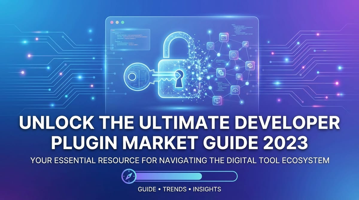 Unlock the Ultimate Developer Plugin Market Guide 2023