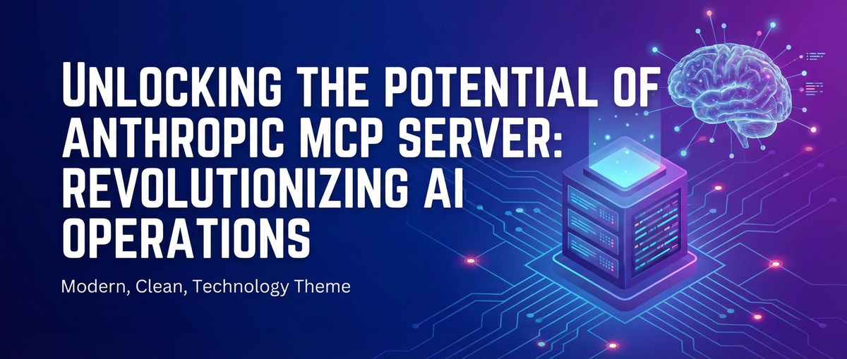 Unlocking the Potential of Anthropic MCP Server: Revolutionizing AI Operations