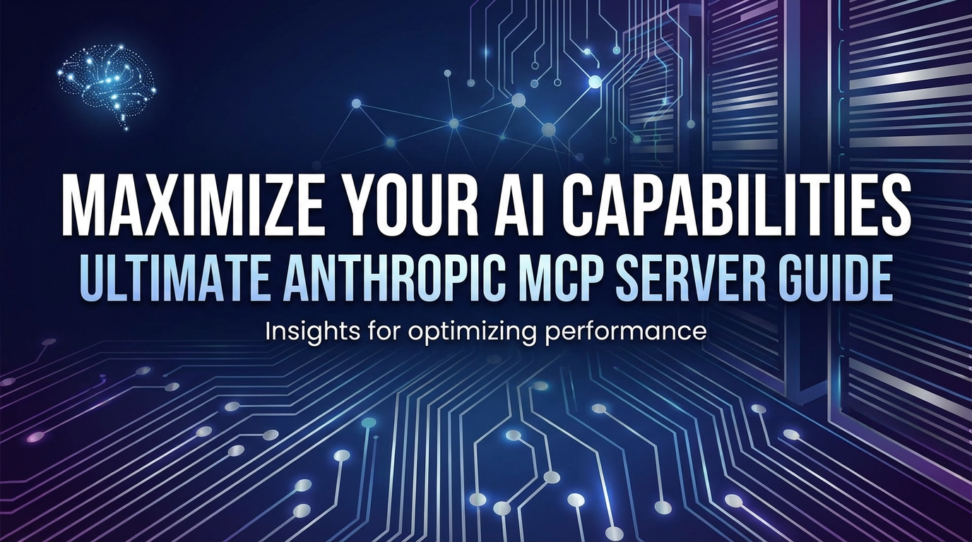 Maximize Your AI Capabilities: Ultimate Anthropic MCP Server Guide