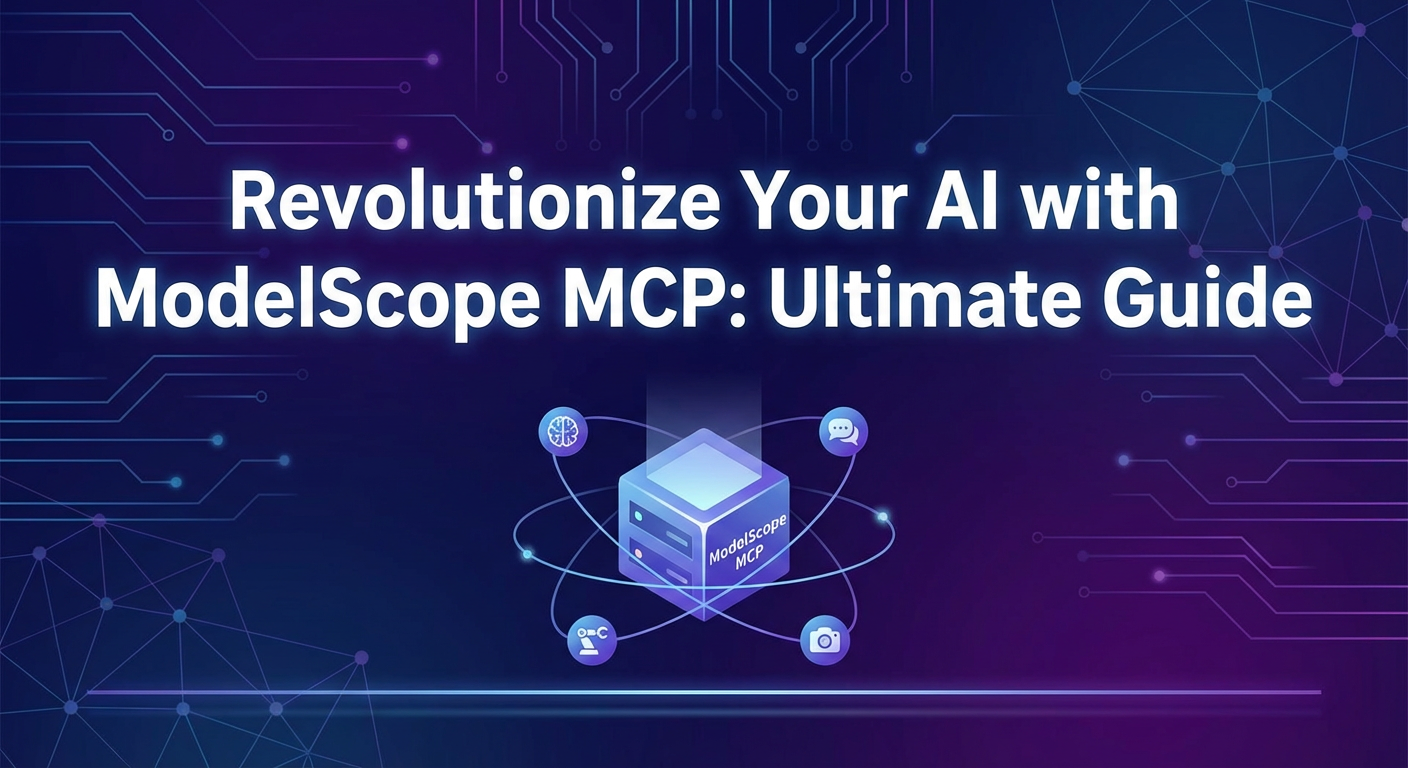 Revolutionize Your AI with ModelScope MCP: Ultimate Guide