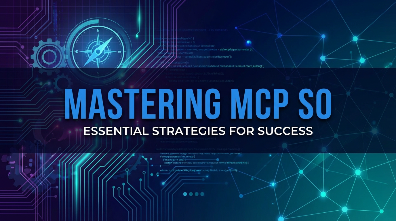 Mastering MCP SO: Essential Strategies for Success