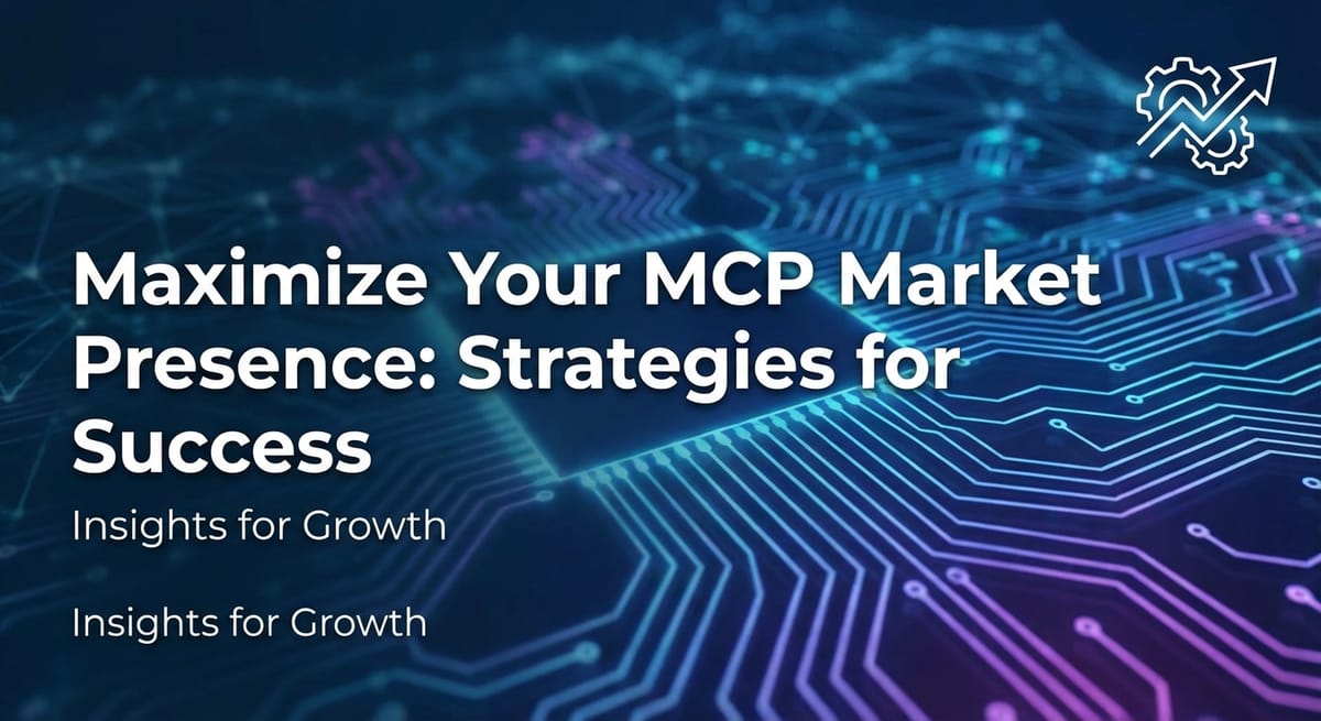 Maximize Your MCP Market Presence: Strategies for Success