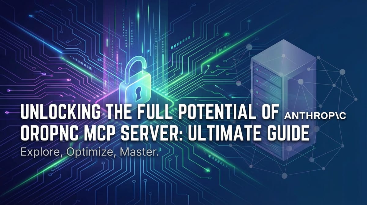 Unlocking the Full Potential of Anthropic MCP Server: Ultimate Guide