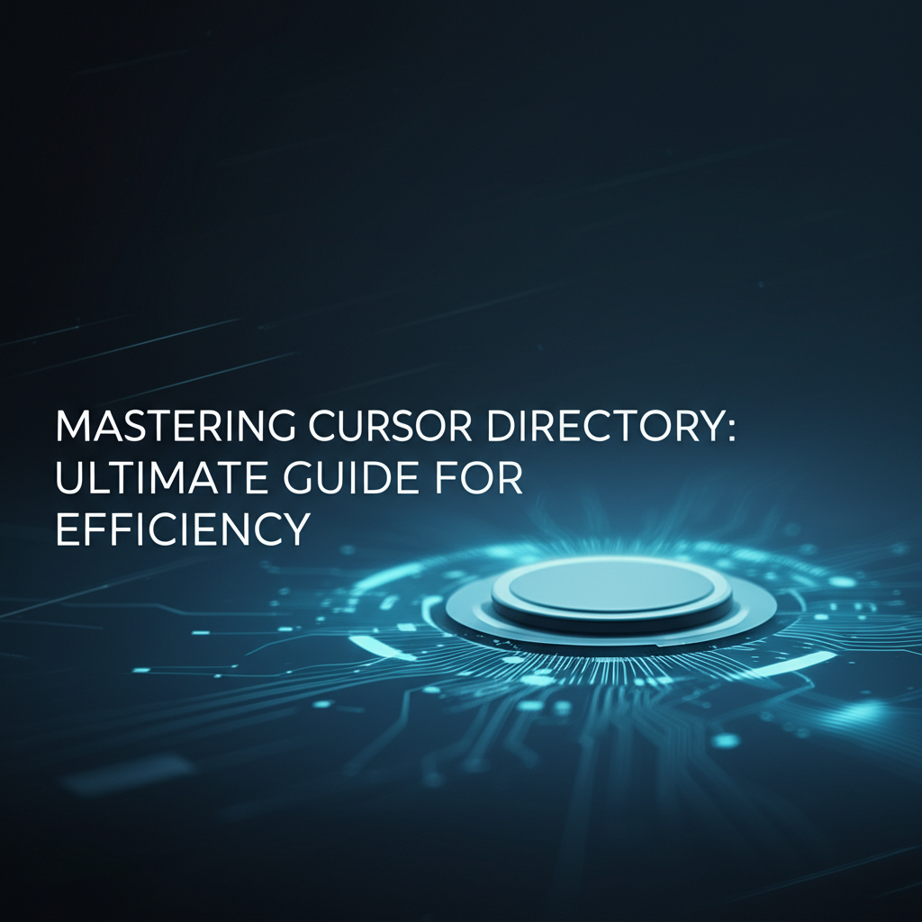 Mastering Cursor Directory: Ultimate Guide for Efficiency