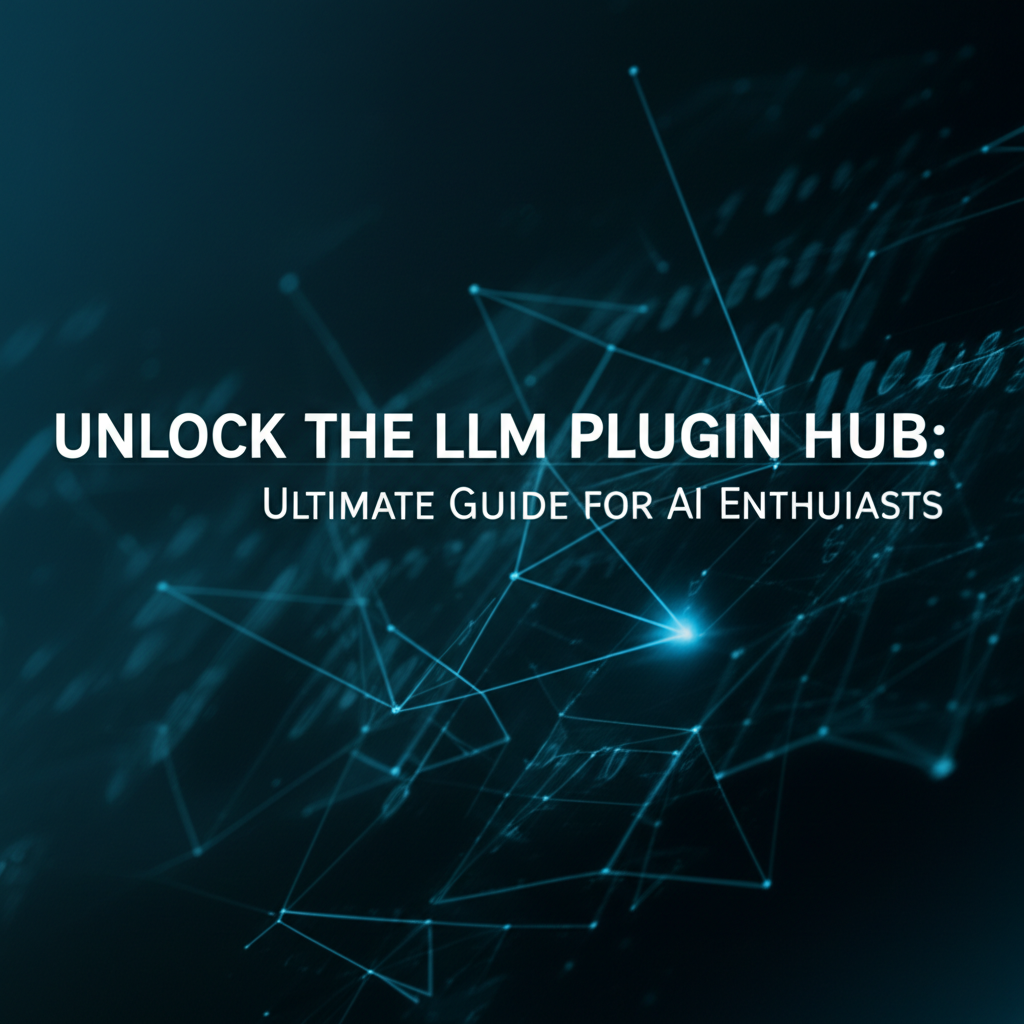 Unlock the LLM Plugin Hub: Ultimate Guide for AI Enthusiasts