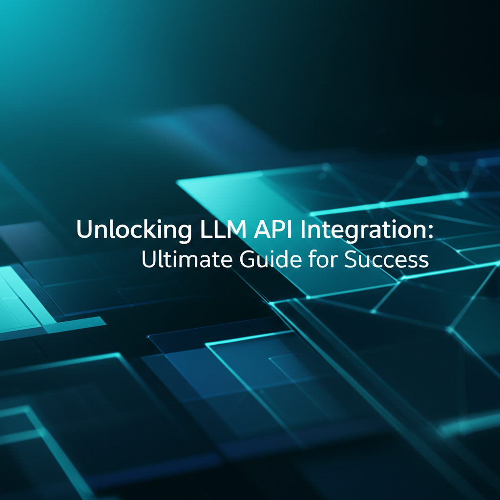 Unlocking LLM API Integration: Ultimate Guide for Success