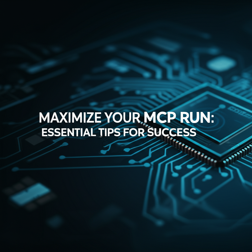 Maximize Your MCP Run: Essential Tips for Success