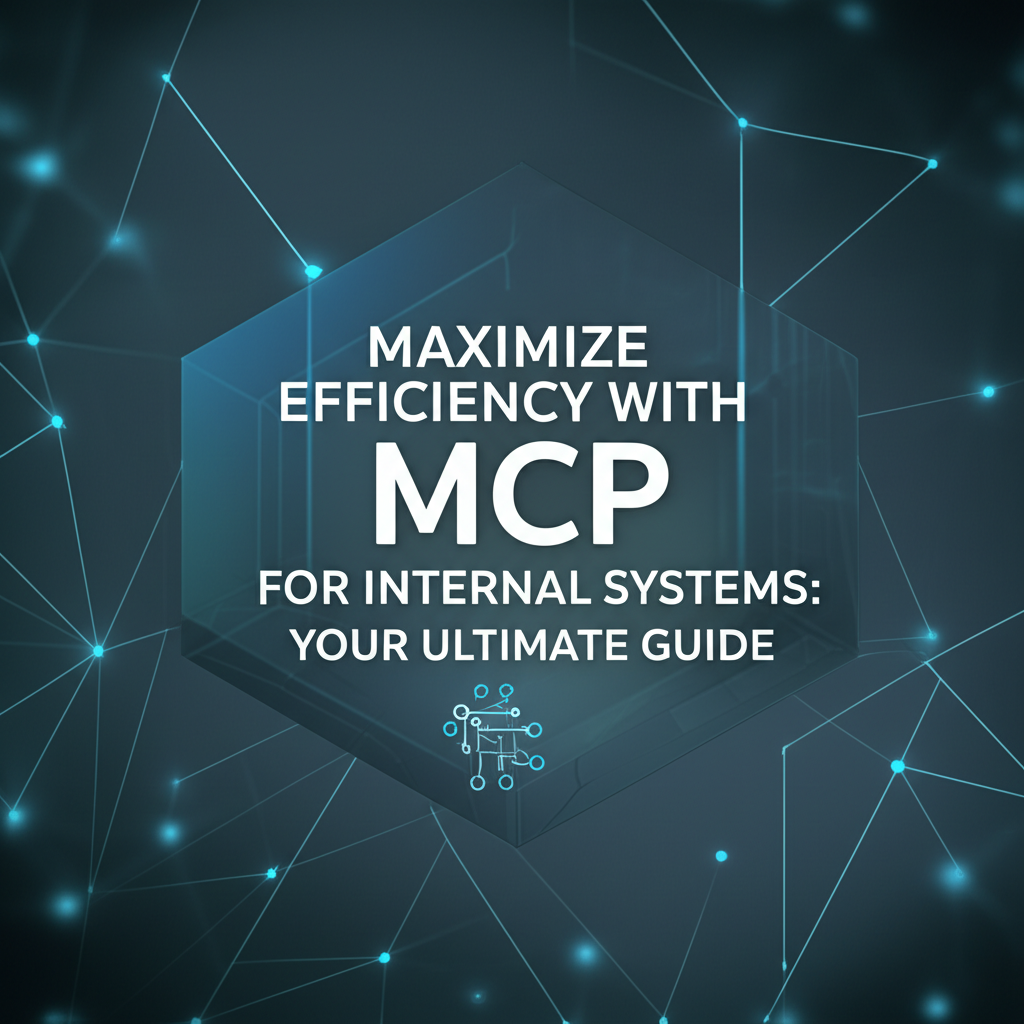 Maximize Efficiency with MCP for Internal Systems: Your Ultimate Guide