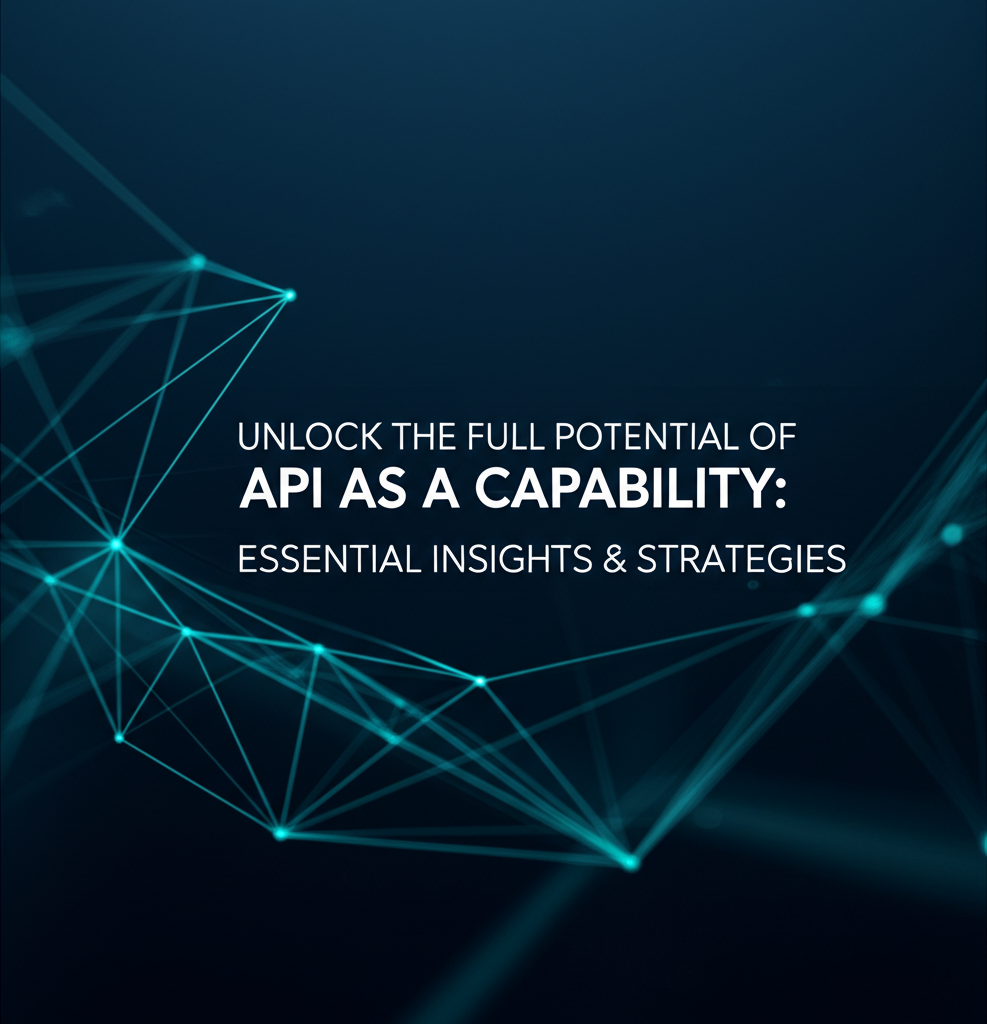 Unlock the Full Potential of API as a Capability: Essential Insights & Strategies