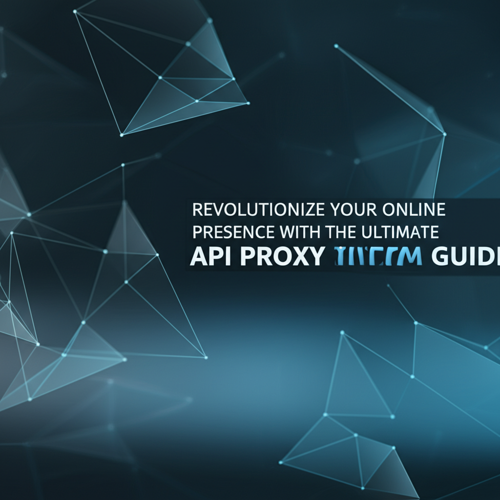 Revolutionize Your Online Presence with the Ultimate API Proxy Platform Guide