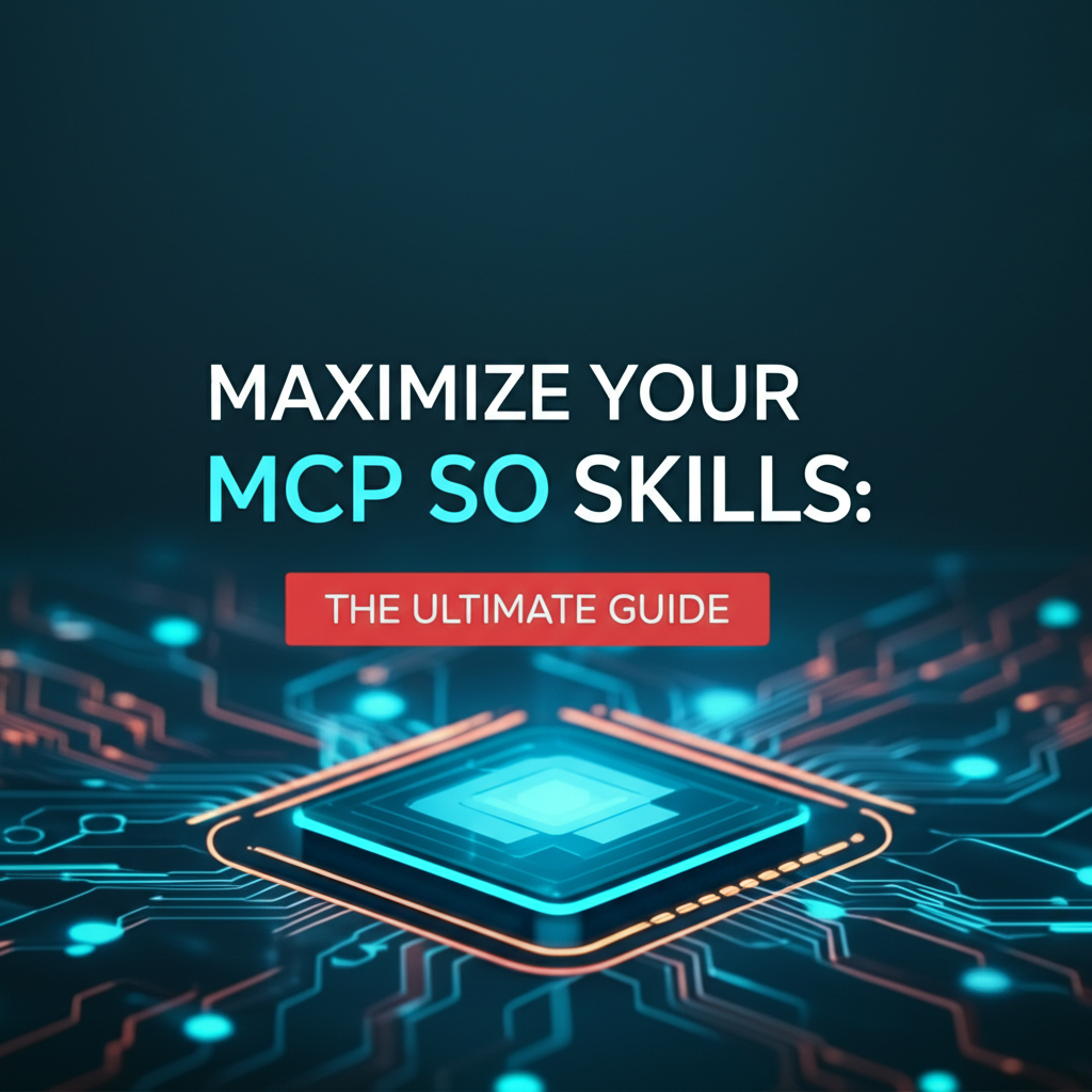 Maximize Your MCP SO Skills: The Ultimate Guide