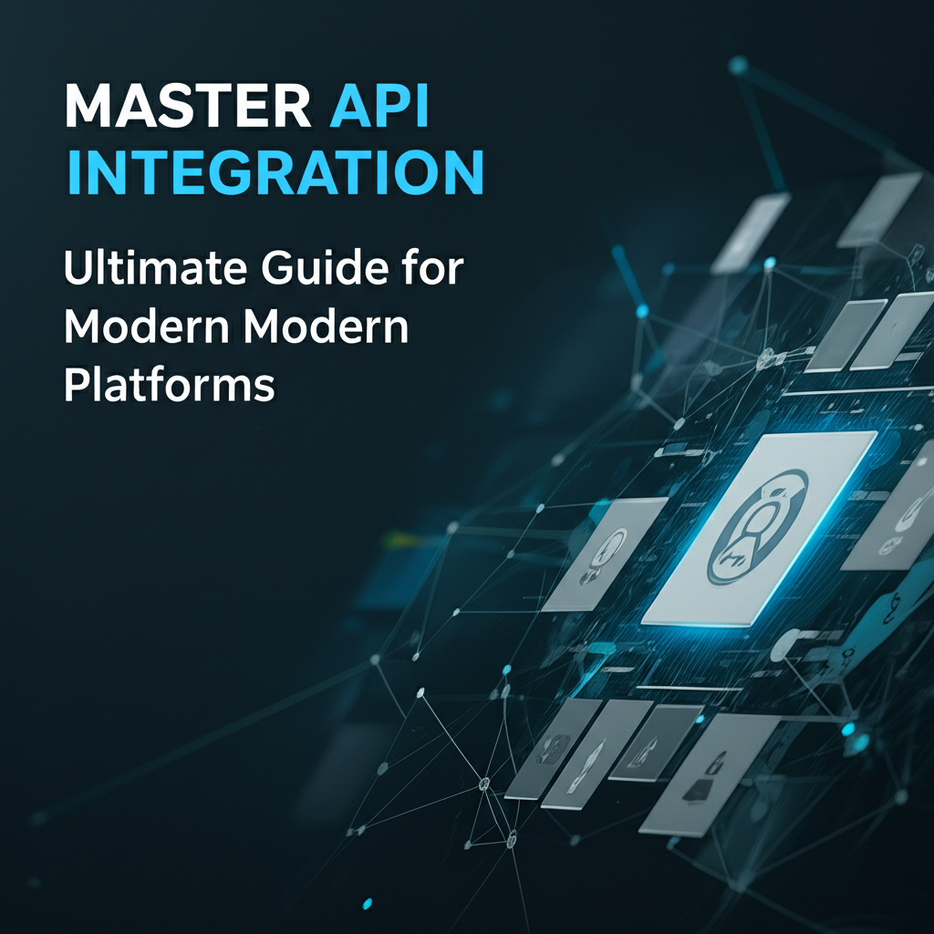 Master API Integration: Ultimate Guide for Modern Platforms