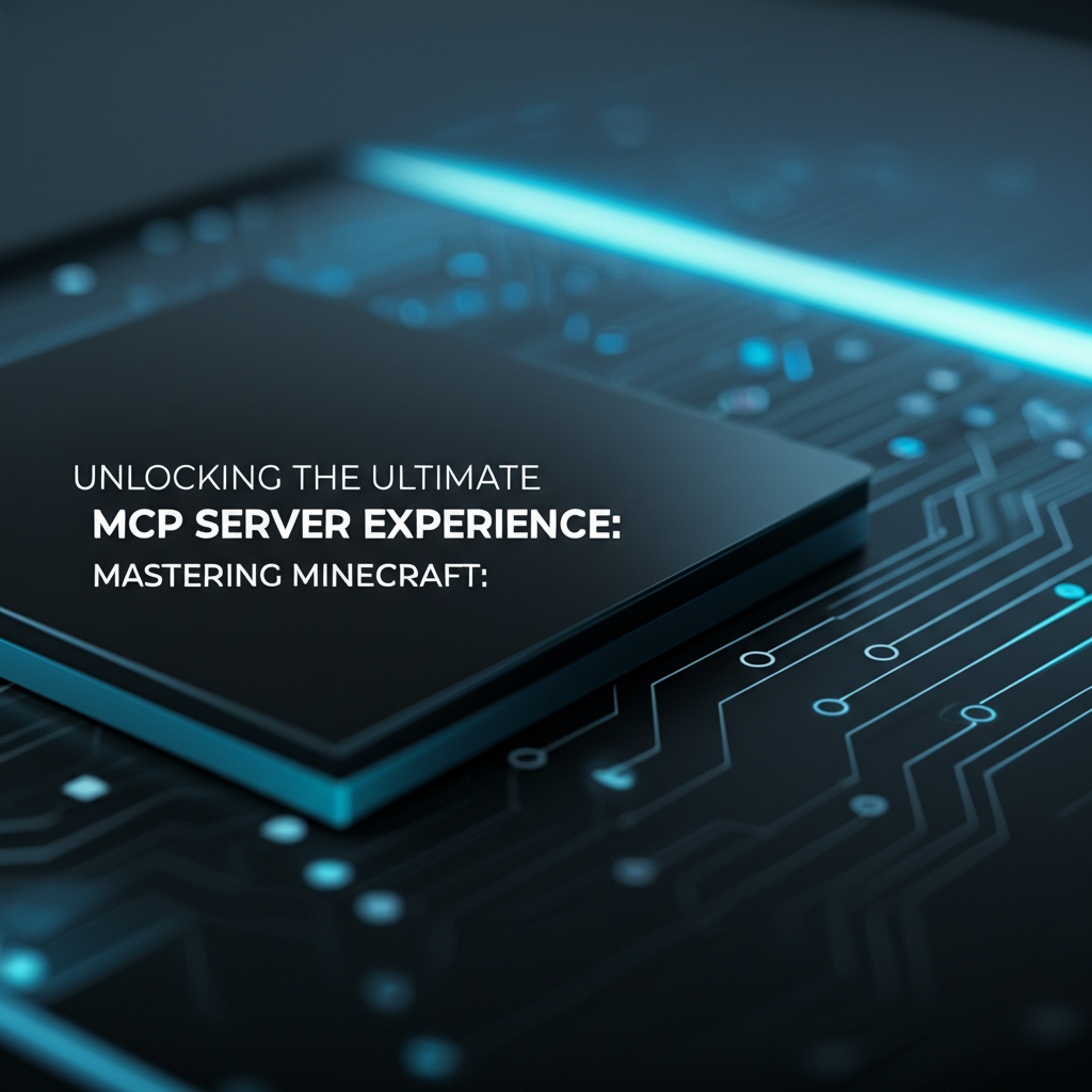Unlocking the Ultimate MCP Server Experience: Mastering Minecraft!