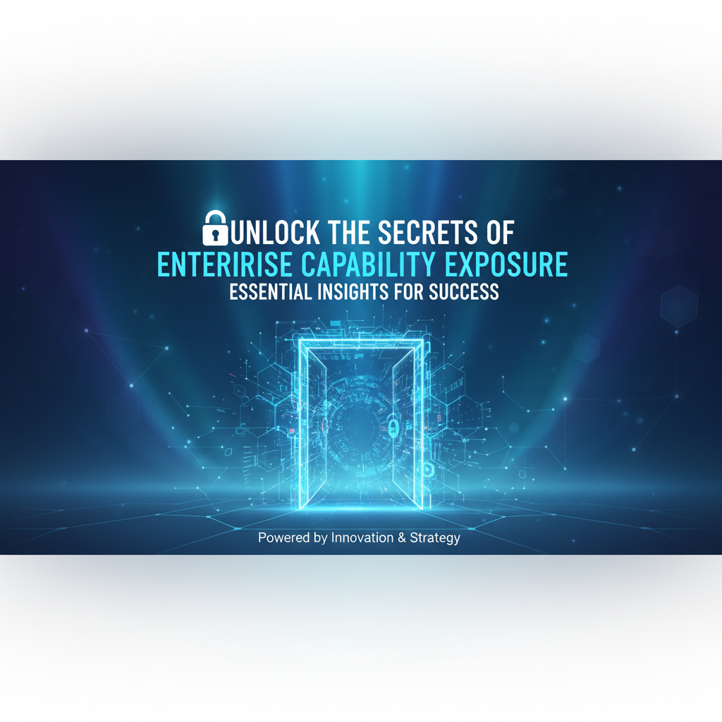 Unlock the Secrets of Enterprise Capability Exposure: Essential Insights for Success