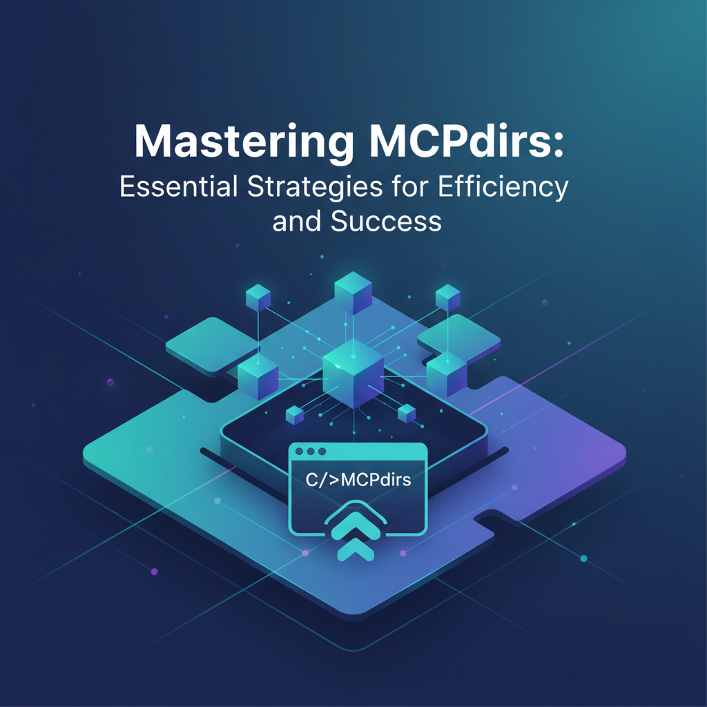Mastering MCPdirs: Essential Strategies for Efficiency and Success