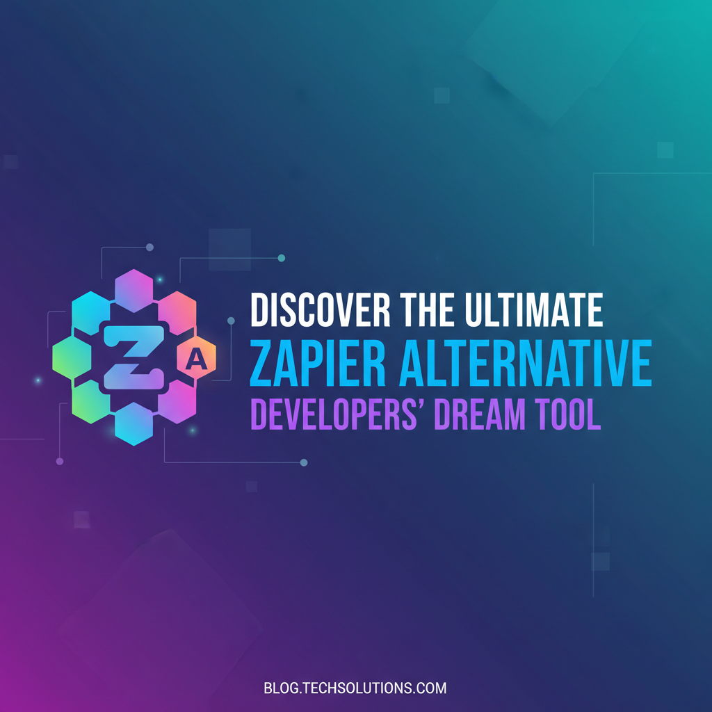 Discover the Ultimate Zapier Alternative: Developers' Dream Tool