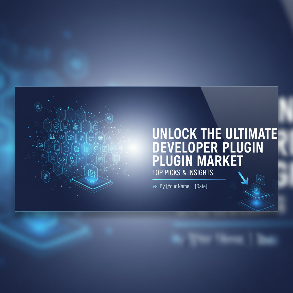 Unlock the Ultimate Developer Plugin Market: Top Picks & Insights