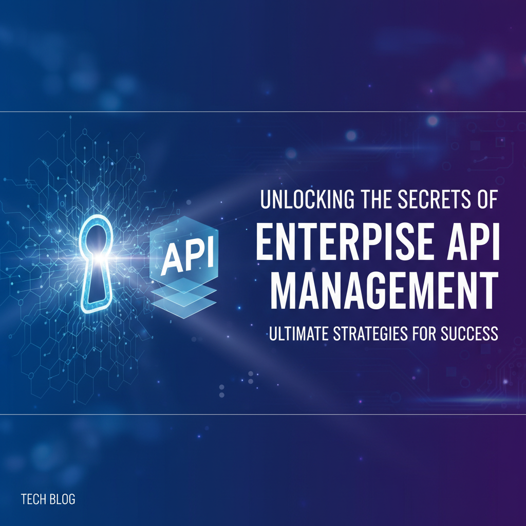 Unlocking the Secrets of Enterprise API Management: Ultimate Strategies for Success