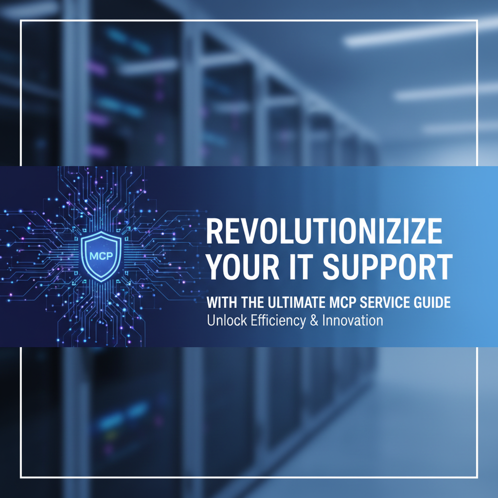 Revolutionize Your IT Support with the Ultimate MCP Service Guide