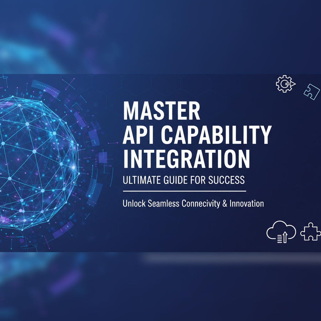 Master API Capability Integration: Ultimate Guide for Success
