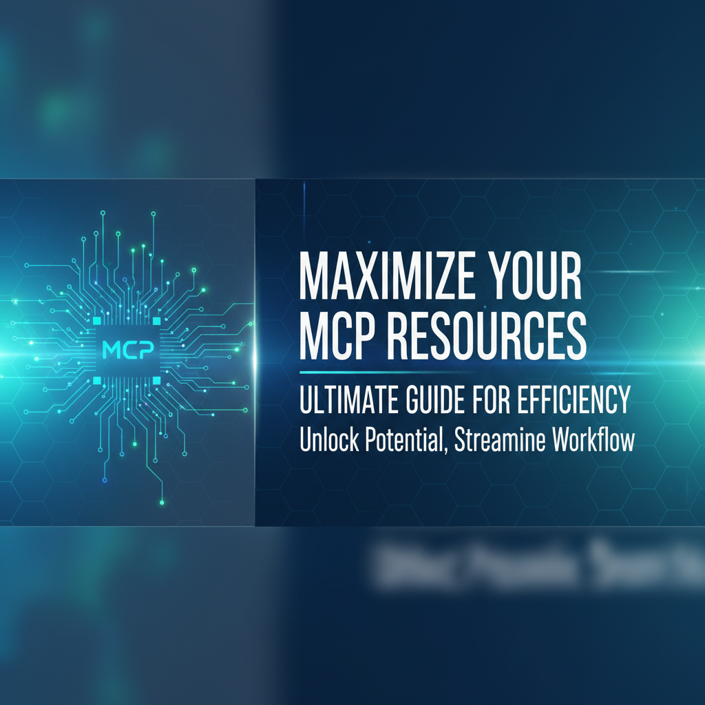 Maximize Your MCP Resources: Ultimate Guide for Efficiency