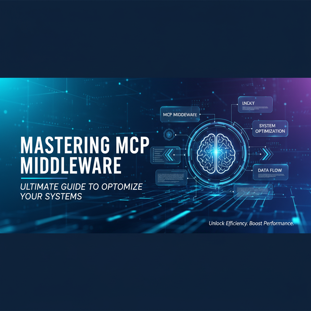 Mastering MCP Middleware: Ultimate Guide to Optimize Your Systems