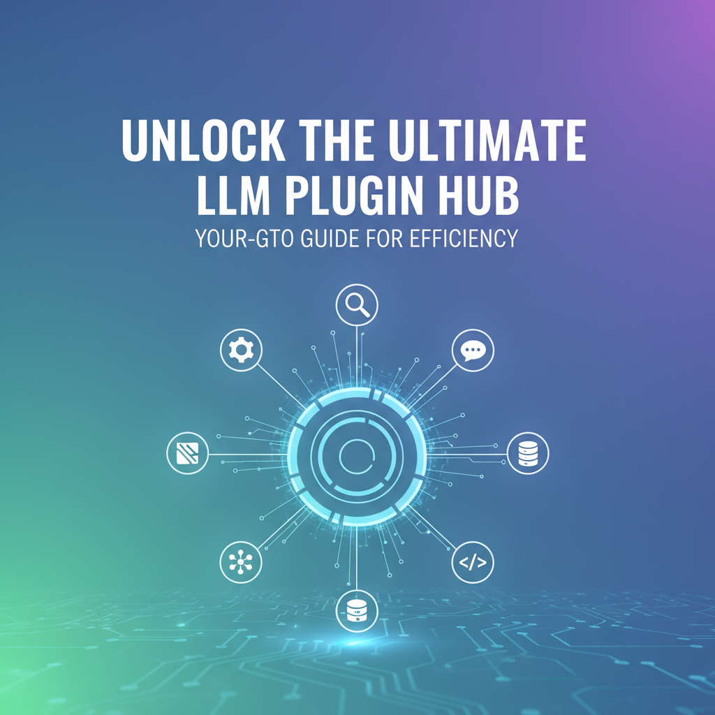 Unlock the Ultimate LLM Plugin Hub: Your Go-To Guide for Efficiency