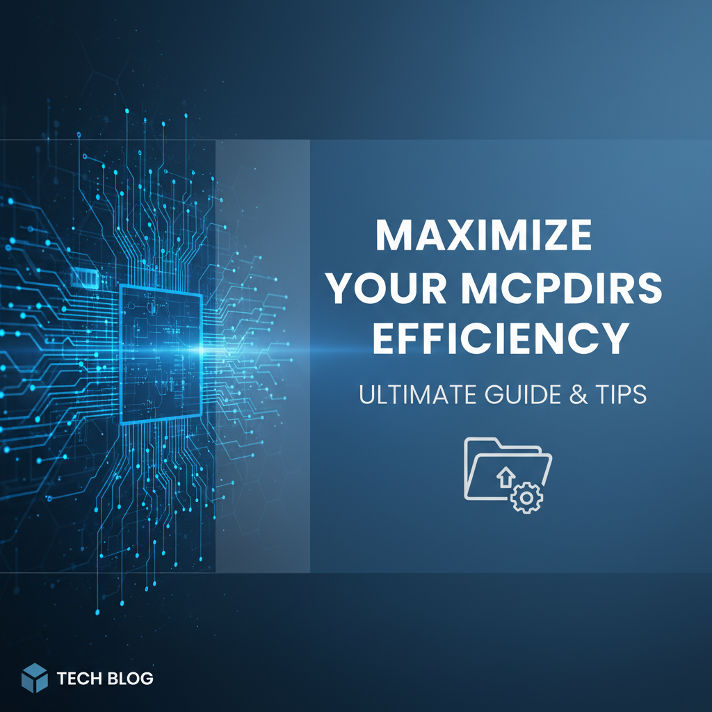 Maximize Your MCPdirs Efficiency: Ultimate Guide & Tips