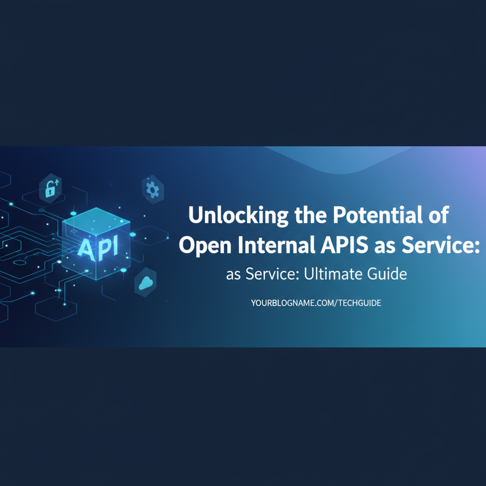 Unlocking the Potential of Open Internal APIs as a Service: Ultimate Guide