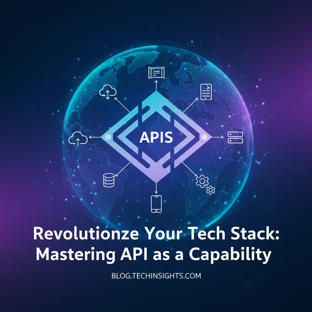 Revolutionize Your Tech Stack: Mastering API as a Capability