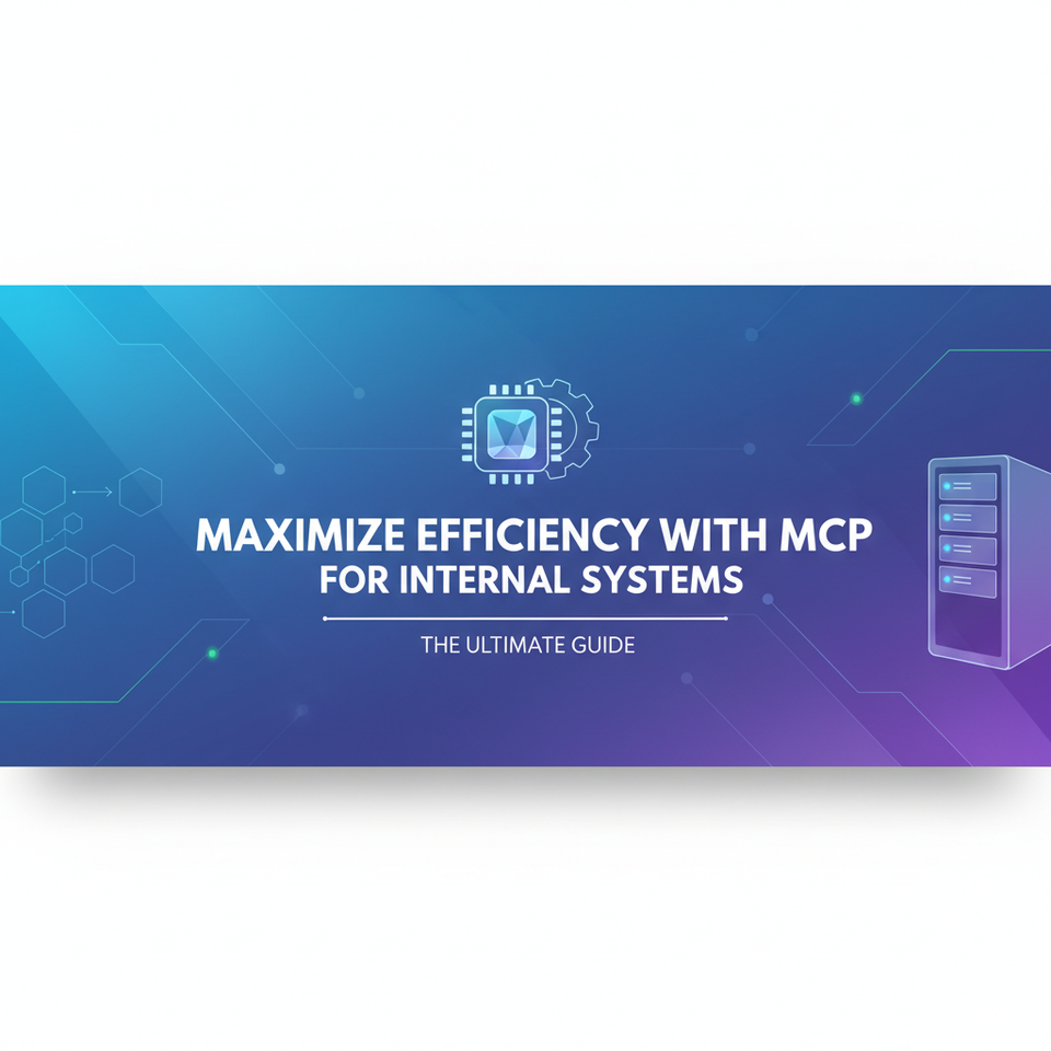 Maximize Efficiency with MCP for Internal Systems: The Ultimate Guide